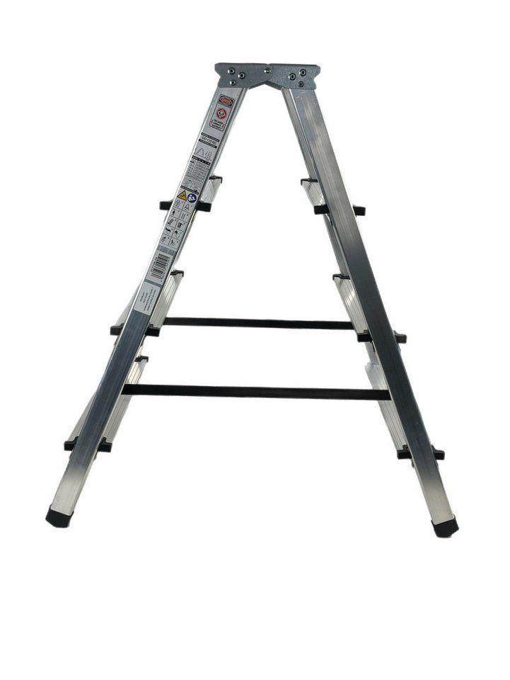 VaGo-Tools Stehleiter Zweiseitige Haushaltsleiter 2x4 Stufen Trittleiter von VaGo-Tools