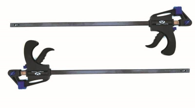 VaGo-Tools Schraubzwinge Schnellspannzwinge Zwingen Klemmzwinge 450mm 2x von VaGo-Tools