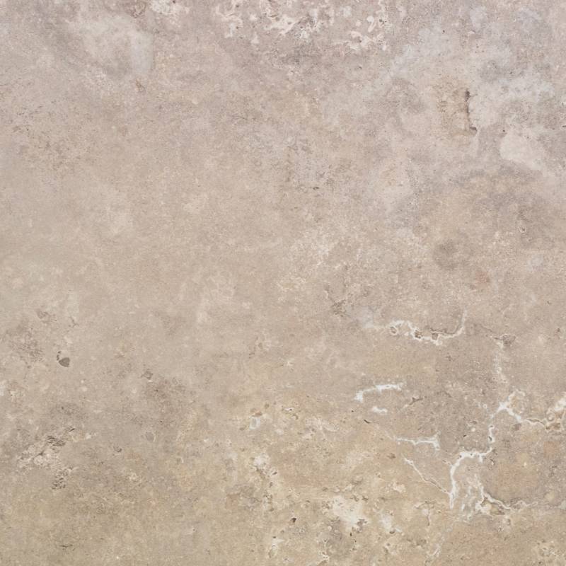 Bodenfliese Feinsteinzeug Travertino 60 x 60 cm crema von Vabene