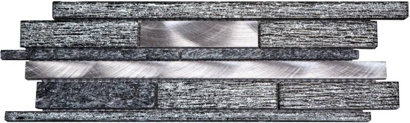 Fliesenbordüre Viva 03 10 x 30 nero von Vabene