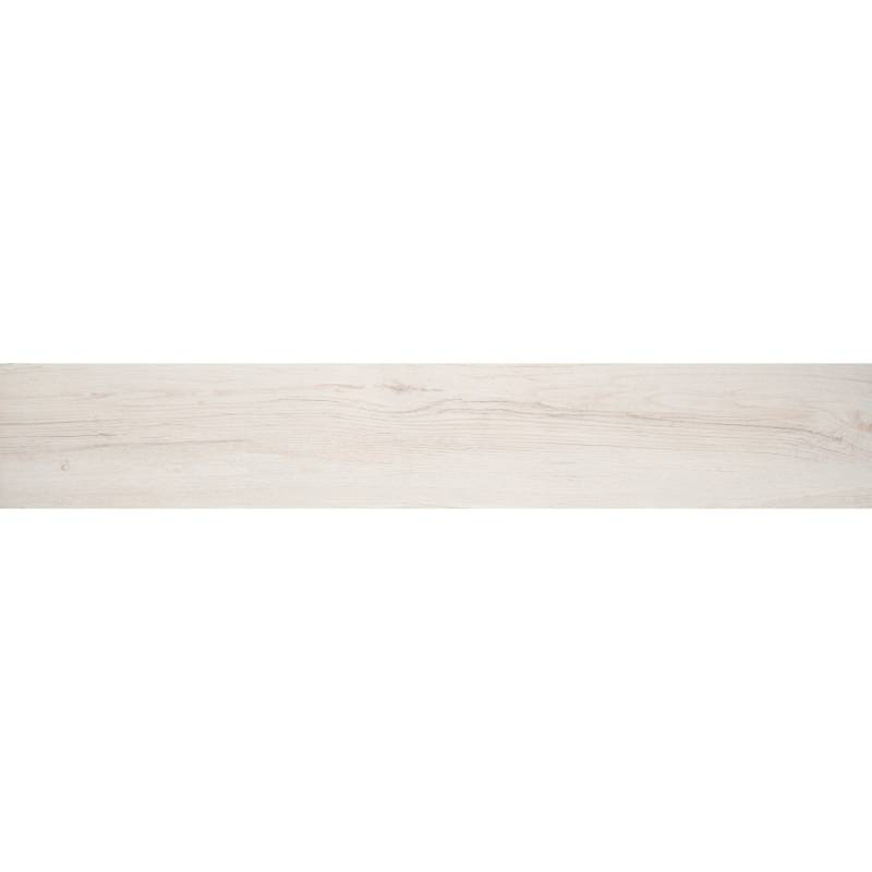 Bodenfliese Vabene Oak Grande Feinsteinzeug Weiß Strukturiert 120 cm x 20 cm von Vabene