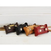 Personalisierter Hundekotbeutelspender Aus Leder Handgefertigter Kotbeutelspender von VacForPets