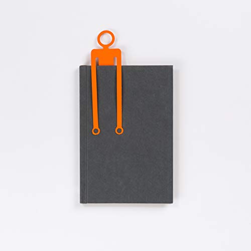 Vacavaliente Seitenmarkierer, Recycled Leder, orange von Vacavaliente