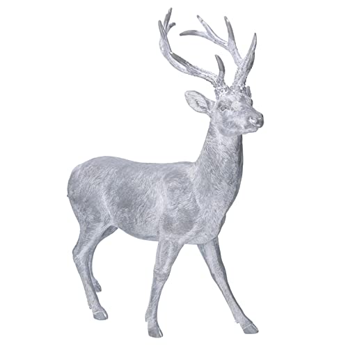 Hirschbeutel aus grauem Harz von Vacchetti Giuseppe