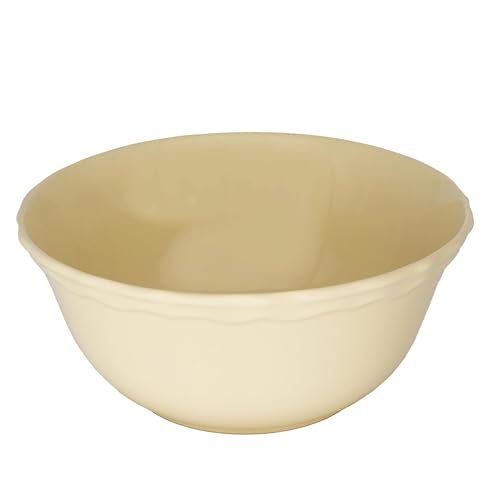 Vacchetti 5852170000 Salatschüssel Juliet Creme, Keramik von Vacchetti Giuseppe