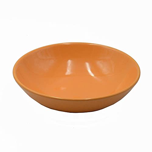 Vacchetti 5855640000 Salatschüssel Lucy Orange Apricot, Keramik von Vacchetti Giuseppe