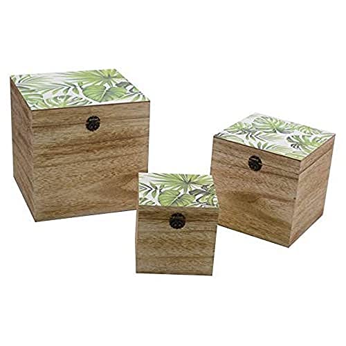 Vacchetti 8526460000 Box, Holz, mehrfarbig, klein, 3 Einheiten von Vacchetti Giuseppe