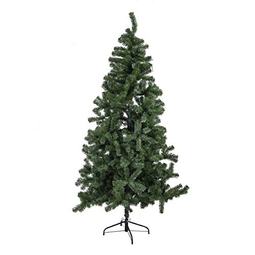 Vacchetti Giuseppe Baum Monte Prado grün 1291 Zweige 143 x 240 cm L Kunstbaum Kiefer PVC Synthetisch Faltbar Robust für Geschäfte Weihnachten von Vacchetti Giuseppe