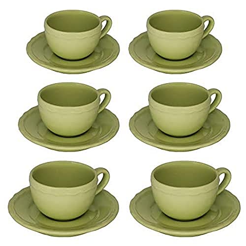 Vacchetti Giuseppe 5852820000 Juliet-Tasse, Keramik, grün von Vacchetti Giuseppe