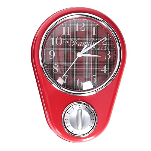 Vacchetti Kunststoff-Uhr mit Timer, Rotgold, klein von Vacchetti Giuseppe