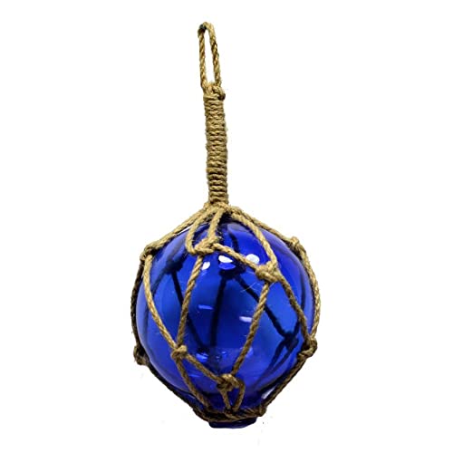 Vacchetti Seil mit Glaskugel, blau, klein von Vacchetti Giuseppe