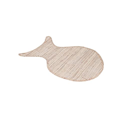 Vacchetti Tischset Stoff Meer Fisch, Beige, Mittel von Vacchetti Giuseppe