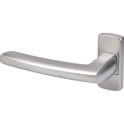 Vachette Set mit Fenstergriff auf Block SCULT – 90° – Abstand 43 mm – unsichtbare Befestigung mit Schrauben – Material Zamak – robustes Zamak-Material – Chrom-Finish Vachette Set mit Fenstergriff auf Block SCULT – 90° – Abstand 43 mm – unsichtbare Befestigung mit Schrauben – Material Zamak – robustes Zamak-Material – Chrom-Finish von Vachette