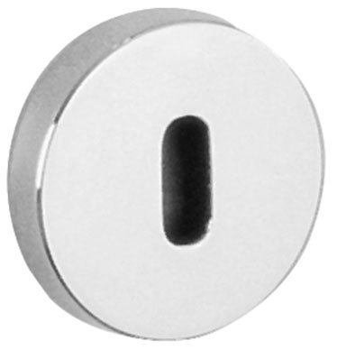 Vachette Set mit runden Rosetten, Ø 52 mm, Rosetten, Jazz Opera Alto Twist, Verurteilung für Badezimmertür und Toilette, unsichtbare Befestigung, aus Aluminium, verchromt, Velours Vachette Set mit runden Rosetten, Ø 52 mm, Rosetten, Jazz Opera Alto Twist, Verurteilung für Badezimmertür und Toilette, unsichtbare Befestigung, aus Aluminium, verchromt, Velours von Vachette