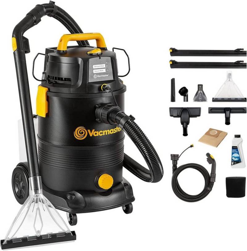 Vacmaster Nass-Trocken-Sauger 3-in-1 Waschsauger, Nass Trockensauger mit Dual-Tank-Design, Bodenreiniger Für Hartböden Teppiche,Teppich-Reinigungsmaschine von Vacmaster