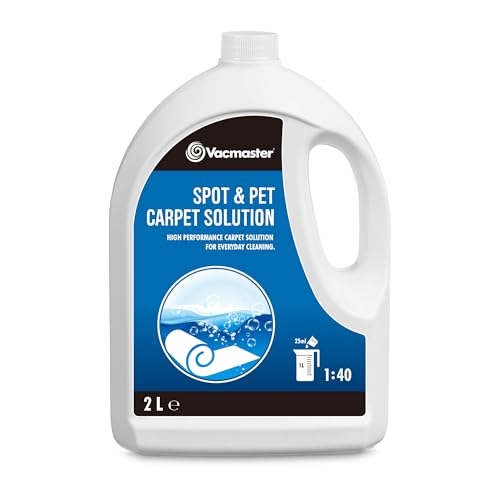 Vacmaster Wash & Refresh Febreze Carpet Cleaner Shampoo | Konzentrierte 2-fache Formel entfernt Flecken und neutralisiert Gerüche | Zur Verwendung mit allen führenden Teppichreinigern von Vacmaster