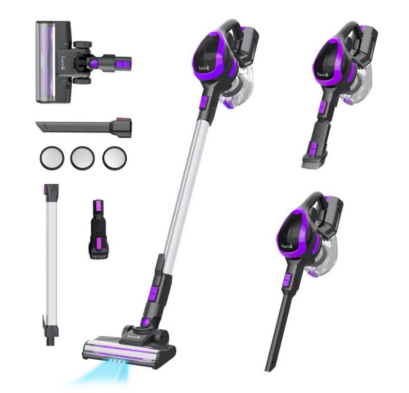 VacniQ Akku-Handstaubsauger VacniQ H55S Akku-Hand-und Stielstaubsauger 220W, 33Kpa Handstaubsauger Mit 2 Saugstufen, Max. 45 Min VacniQ Akku-Handstaubsauger VacniQ H55S Akku-Hand-und Stielstaubsauger 220W, 33Kpa Handstaubsauger Mit 2 Saugstufen, Max. 45 Min von VacniQ