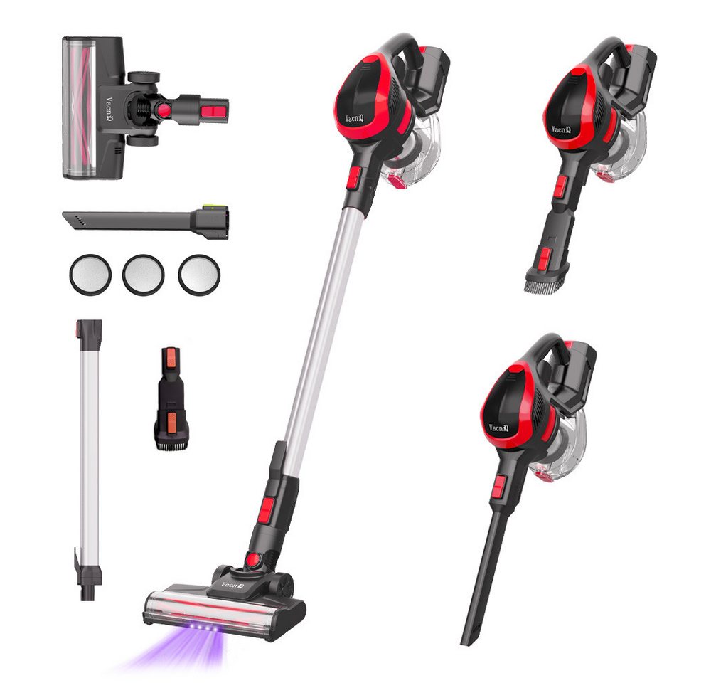 VacniQ Akku-Handstaubsauger VacniQ H55S Akku-Hand-und Stielstaubsauger 220W, 33Kpa Handstaubsauger Mit 2 Saugstufen, Max. 45 Min VacniQ Akku-Handstaubsauger VacniQ H55S Akku-Hand-und Stielstaubsauger 220W, 33Kpa Handstaubsauger Mit 2 Saugstufen, Max. 45 Min von VacniQ