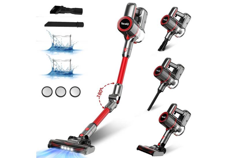 VacniQ Akku-Stielstaubsauger Akku-Hand-und Stielstaubsauger Staubsauger,1L,46000Pa von VacniQ