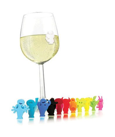 Vacu Vin Glasmarker Party People 12 versch. Figuren von Vacu Vin