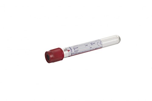 Vacutainer vs367837 Serum Tube, 6 ml Fassungsvermögen, rot (100 Stück) von Vacutainer