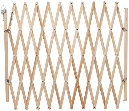 Savic 13169 Schutzgitter Akkordeon Holz, braun, 230x60x2cm von Savic