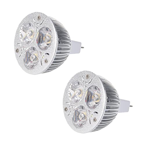 Vadillo 2 x 3 W 12 – 24 V MR16 Warmweiß 3 LED Projektor Lampe nur Leuchtmittel von Vadillo