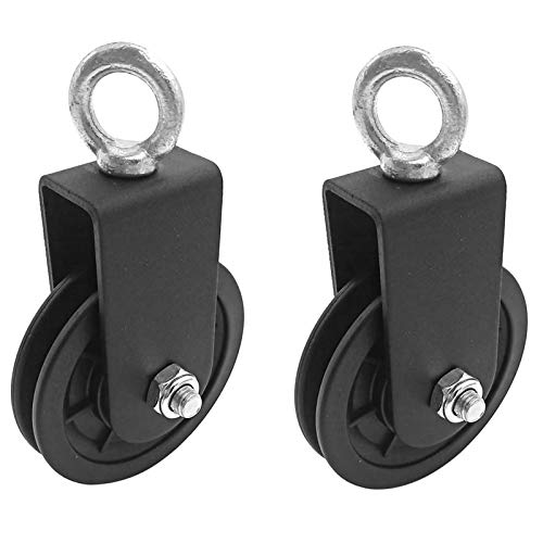 Vadillo Gym Support Pulley Silent, Smooth, Detachable, 360 Degree Rotation Suitable for Pulley System DIY Gym Equipment Vadillo Gym Support Pulley Silent, Smooth, Detachable, 360 Degree Rotation Suitable for Pulley System DIY Gym Equipment von Vadillo