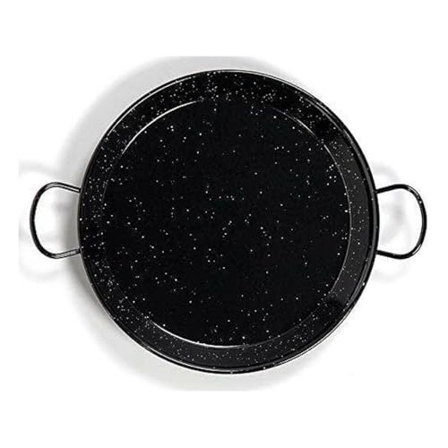La Valenciana Pfanne 10 cm, emaillierter Edelstahl, Paella-Pfanne, Schwarz 38 cm schwarz La Valenciana Pfanne 10 cm, emaillierter Edelstahl, Paella-Pfanne, Schwarz 38 cm schwarz von Vaello Campos