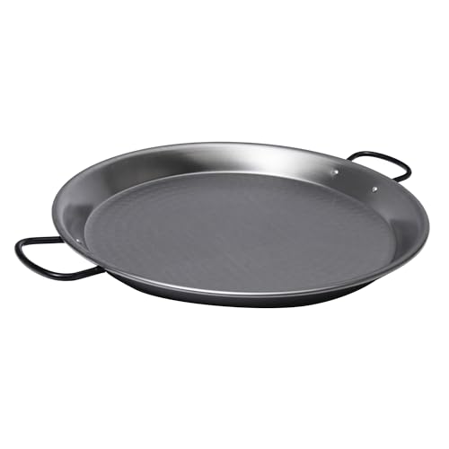 Unbekannt Générique Paella Pfanne aus poliertem Stahl 50cm für ca. 14 Portionen Unbekannt Générique Paella Pfanne aus poliertem Stahl 50cm für ca. 14 Portionen von Vaello Campos