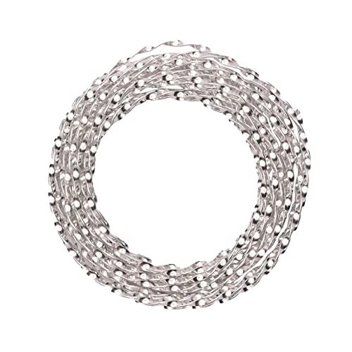 Vaessen Creative Aluminiumdraht, Silber, 3mm x 5m, Aluminium Wire, Basteldraht, Dekodraht, Floristikdraht Aludraht Curl Schmuck 3 mm x 5 Meter | Biegsam Schmuckdraht, 500 x 0.3 x 0.3 cm von Vaessen Creative