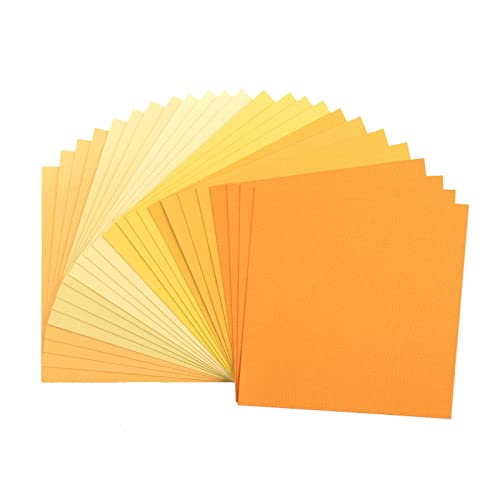 Vaessen Creative Florence Scrapbook-Papier 216 g 6x6-x24 Blatt-Multipack, gelb, Paper, multicolor, 15 x 15 x 0.8 cm von Vaessen Creative