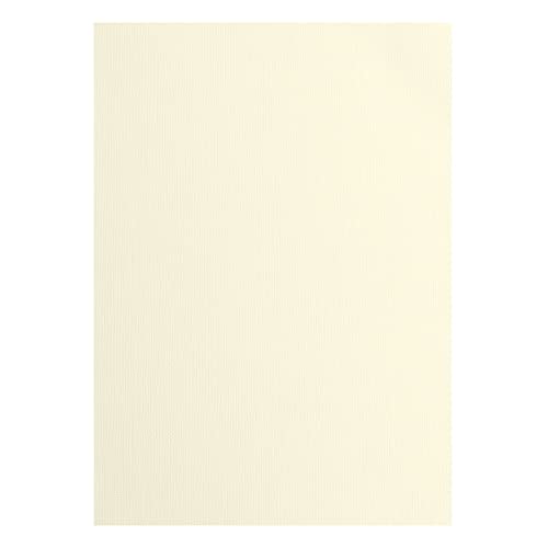 Vaessen Creative 2928-002A4 Florence Cardstock Papier, Beige, 216 Gramm/m², DIN A4, 10 Stück, Textur, für Scrapbooking, Kartenherstellung, Stanzen und andere Papierbasteleien von Vaessen Creative