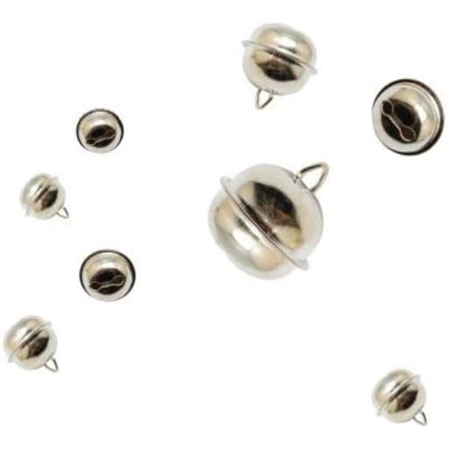 I X 14 Stück kleinen Glocken 14 mm Farbe: Silber I X 14 Stück kleinen Glocken 14 mm Farbe: Silber von Vaessen Creative