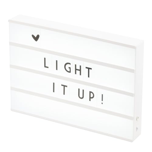 Lightbox mit buchstaben – A3 – 85 zeichen von Vaessen Creative