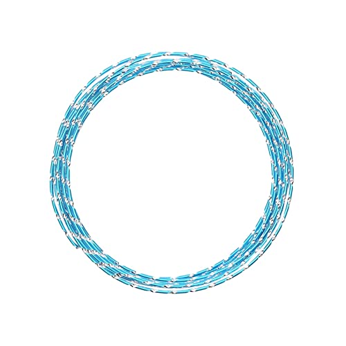 Vaessen Creative 24245-012 Aludraht Diamant Schmuck, Aluminium, Turquoise, 500 x 0.2 x 0.2 cm von Vaessen Creative