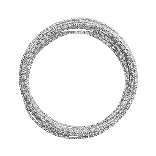 Vaessen Creative 24266-004 Aludraht Prägung Rund Schmuck 2 mm x 5 m, Biegsam Schmuckdraht, Aluminium, 500 x 0.2 x 0.2 cm, Silver Vaessen Creative 24266-004 Aludraht Prägung Rund Schmuck 2 mm x 5 m, Biegsam Schmuckdraht, Aluminium, 500 x 0.2 x 0.2 cm, Silver von Vaessen Creative