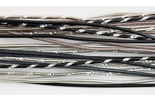 Vaessen Creative 24252-001 Alu Deco Aludraht 40 cm, 27 Stück, Silber/schwarz, 40 x 0, 2 cm Vaessen Creative 24252-001 Alu Deco Aludraht 40 cm, 27 Stück, Silber/schwarz, 40 x 0, 2 cm von Vaessen Creative