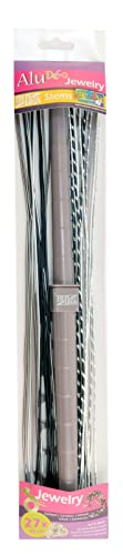 Vaessen Creative 24252-999 Alu Deco Aludraht Kit Formenspindel, Silber/schwarz, 40 x 0, 2 cm Vaessen Creative 24252-999 Alu Deco Aludraht Kit Formenspindel, Silber/schwarz, 40 x 0, 2 cm von Vaessen Creative