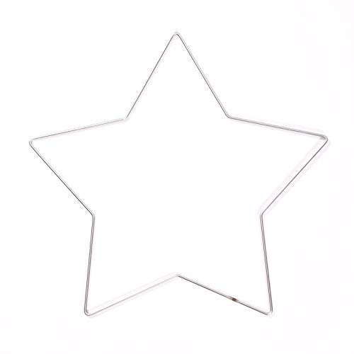 Vaessen Creative Drahtform Stern 32cm 3mm, Silber von Vaessen Creative