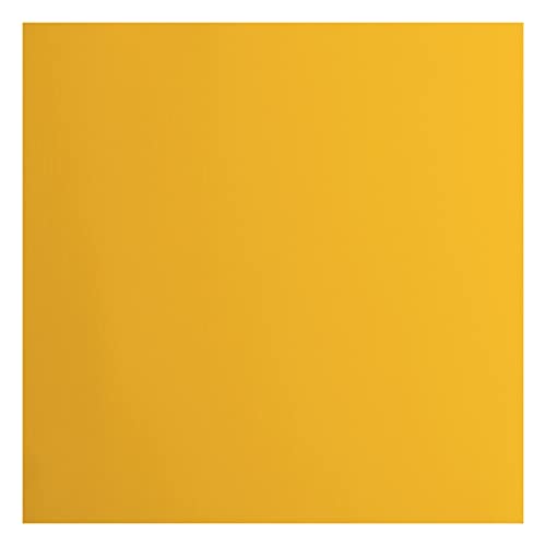 Vaessen Creative Florence Cardstock Papier, Gelb, 216 Gramm/m², Quadratisch, 30,5 x 30,5 cm, 20 Stück, Glatt, für Scrapbooking, Kartenherstellung, Stanzen und andere Papierbasteleien von Vaessen Creative