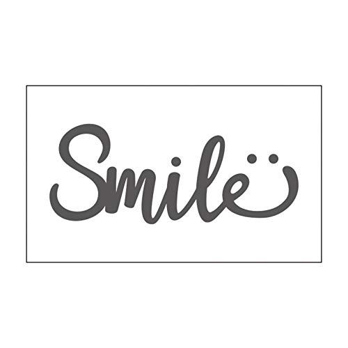 Vaessen Creative Mini Prägeschablone Embossing Folder 7, 6 x 12, 7 cm, Smile, Muster zum Prägen, Stanzen und gestalten von DIY Scrapbook, Fotoalbum, Briefumschläge und Karten Vaessen Creative Mini Prägeschablone Embossing Folder 7, 6 x 12, 7 cm, Smile, Muster zum Prägen, Stanzen und gestalten von DIY Scrapbook, Fotoalbum, Briefumschläge und Karten von Vaessen Creative