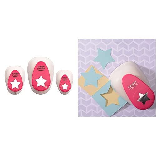 Vaessen Creative Motivstanzer set Stern & Motivstanzer Super Jumbo Stern Ø7,5cm von Vaessen Creative