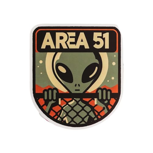 Vagabond Heart - Area 51 Aufkleber - Wetterfester Vinyl-Aufkleber - Area 51 Souvenir von Vagabond Heart