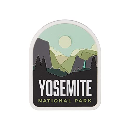 Vagabond Heart Kühlschrankmagnet, Motiv: Nationalpark, 3D-PVC, Reise-Magnet, Roadtrip-Souvenir (Yosemite) von Vagabond Heart