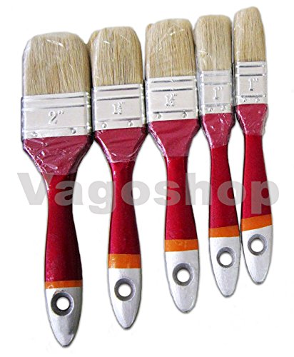 1 x PROFI Flachpinsel 25 mm Malerpinsel Lackpinsel Lasur Flach Pinsel von Vago-Tools