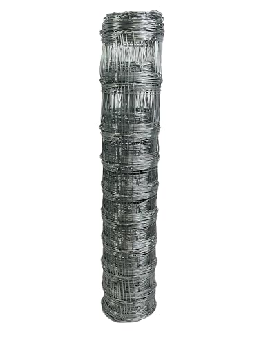 100/10/15 Wildzaun Maschendraht Weidezaun Knotengeflecht Drahtzaun von Vago-Tools