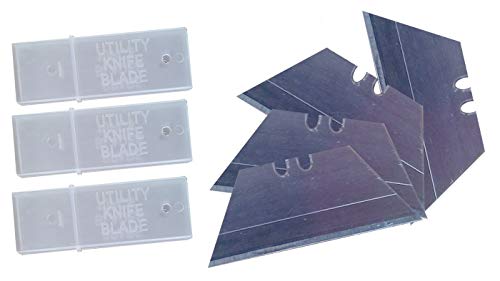 100x Trapetzkingen Abbrechklingen Ersatzklingen 19mm Teppichmesser Klingen 100x Trapetzkingen Abbrechklingen Ersatzklingen 19mm Teppichmesser Klingen von Vago-Tools