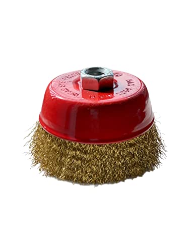 12x Topfbürste Drahtbürste 100mm gewellt Bürste Winkelschleifer & Flex 12x Topfbürste Drahtbürste 100mm gewellt Bürste Winkelschleifer & Flex von Vago-Tools