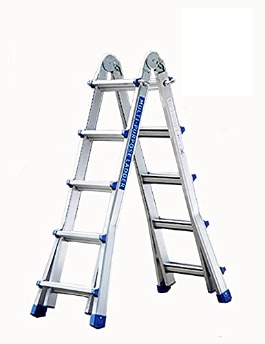 4x5 Aluminium Teleskopleiter Aluleiter Multifunktionsleiter Klappleiter Anlegeleiter 4x5 Aluminium Teleskopleiter Aluleiter Multifunktionsleiter Klappleiter Anlegeleiter von Vago-Tools